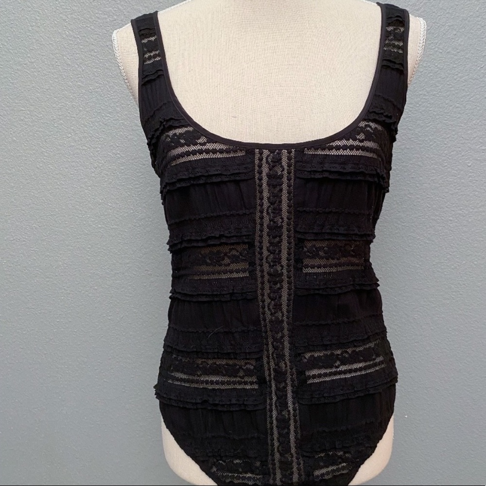 Lacy cinq a sept bodysuit